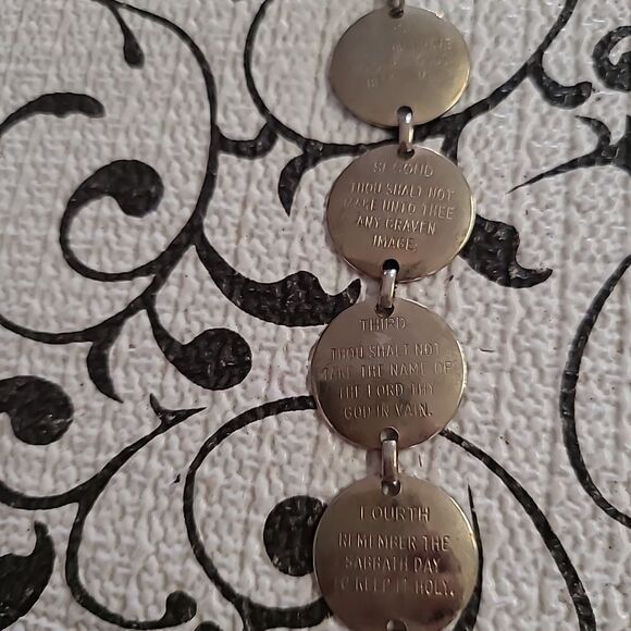 Vintage  Ten Commandments  Book Mark - Picture 3 of 7